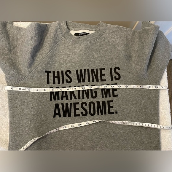 Super Cute Brunette the Label Girls crew sweatshirt - Picture 3 of 6